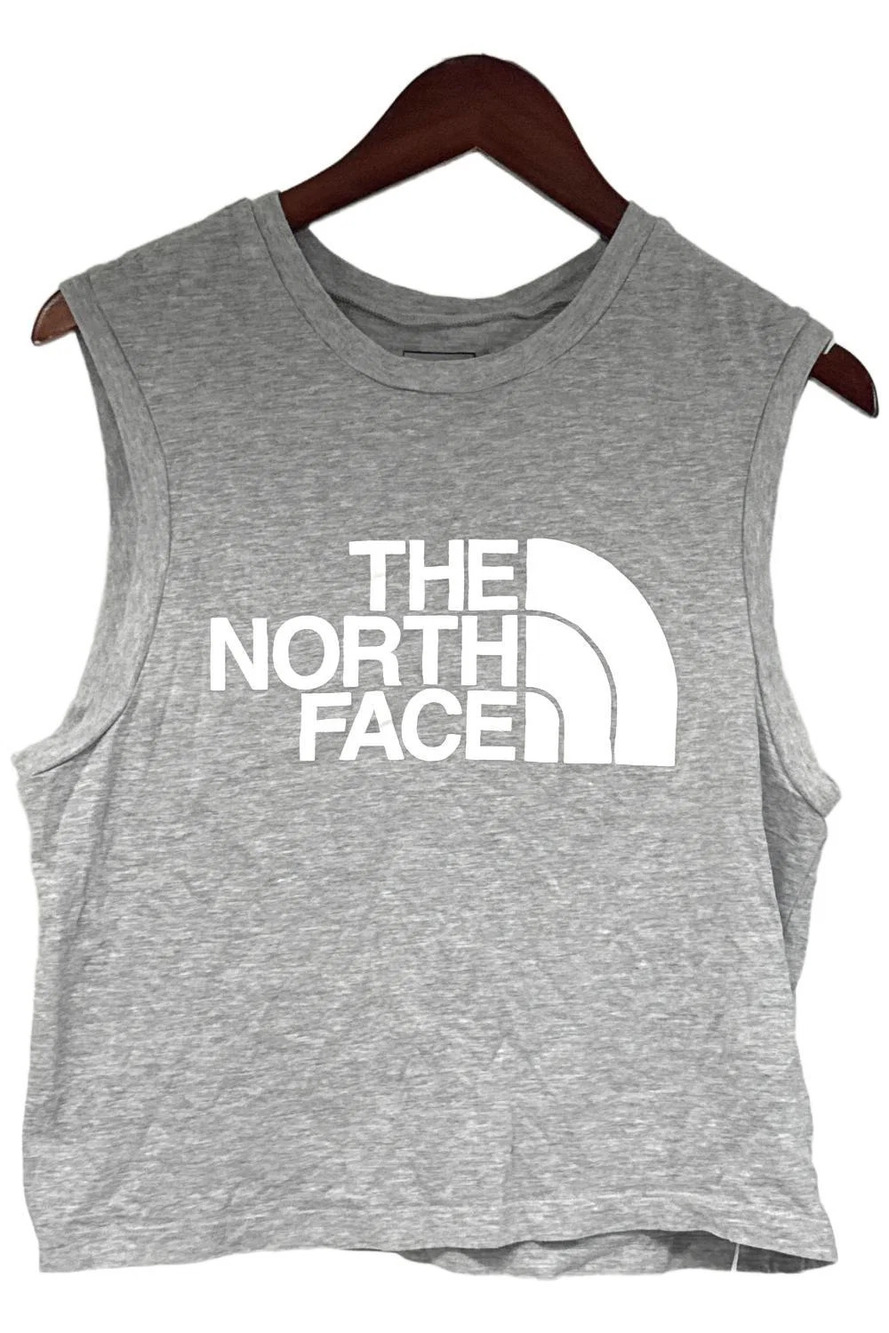 The North Face Women's Half Dome Pullover Tank Top Gray Heather - Regular